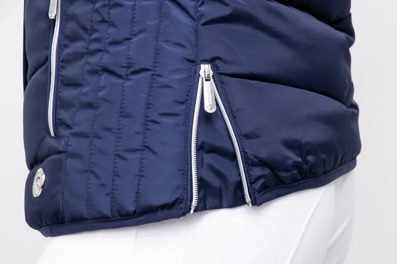 Coldstream Kimmerston Quilted Gilet - Navy-4